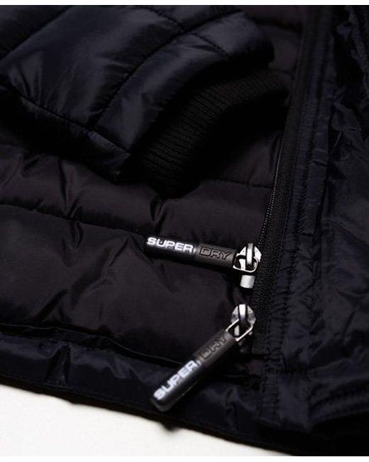 Superdry Blue Fuji Triple Zip Jacket for men