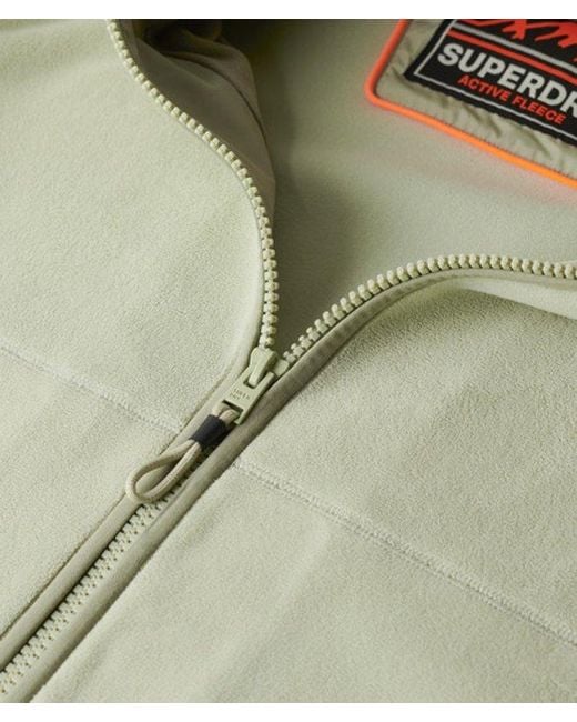 Superdry Natural Active Full Zip Fleece