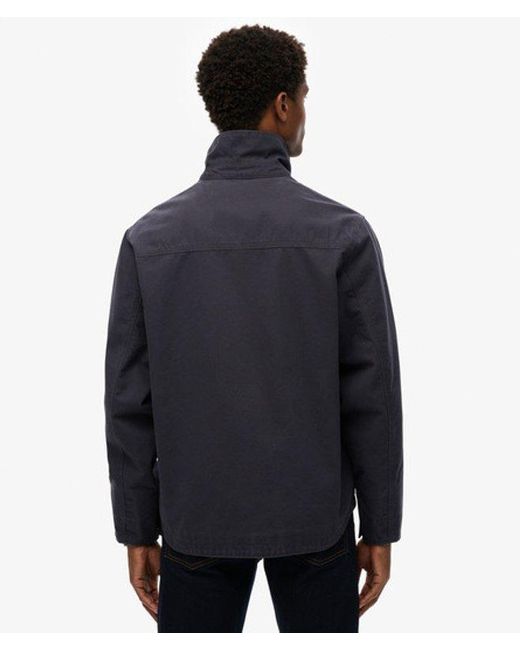 Superdry Blue & Co Cord Collar Barn Jacket for men