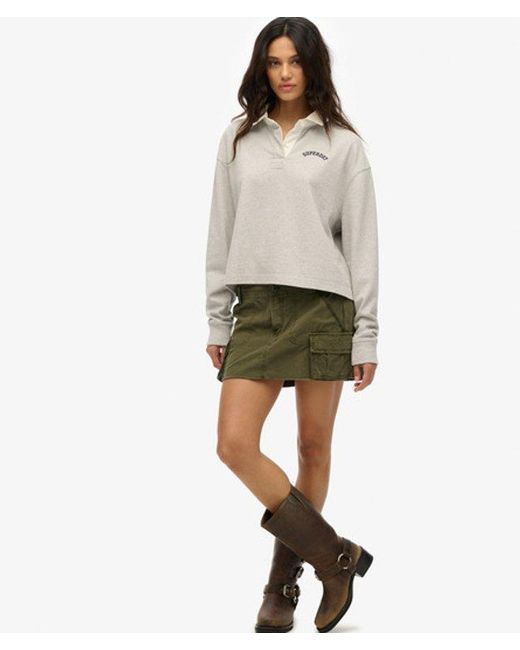 Superdry Natural & Co Utility Parachute Skirt