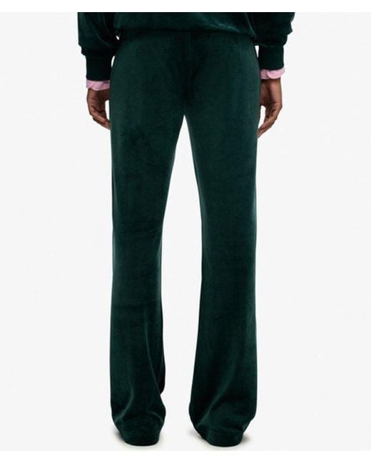 Superdry Green & Co Country Club Velour joggers