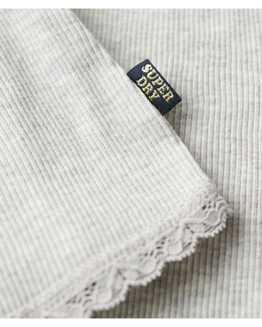 Superdry White & Co Athletic Essentials Button Down Cami Top