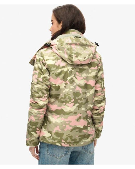 Superdry Blue & Co Hooded Mountain Windbreaker Jacket