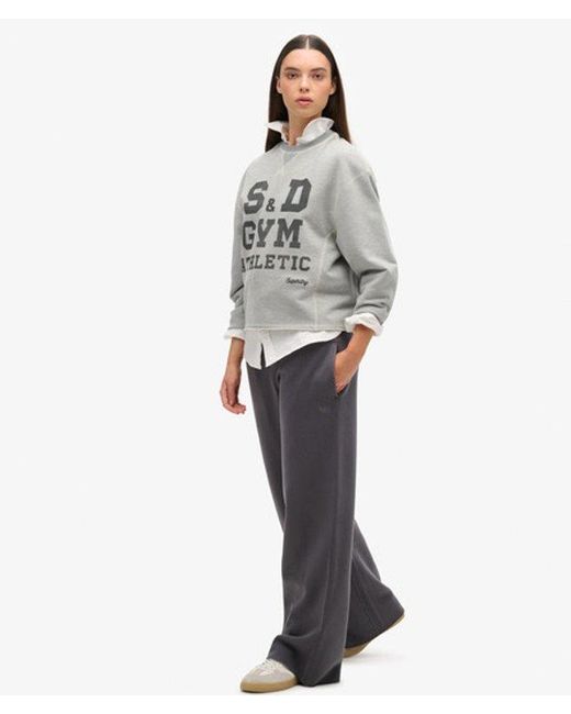Superdry Gray & Co Vintage Wash Straight joggers
