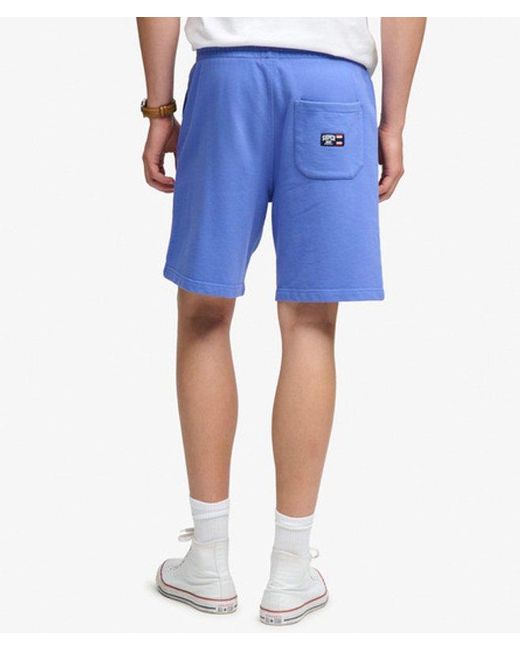Superdry Blue & Co Essential Logo Jersey Shorts for men