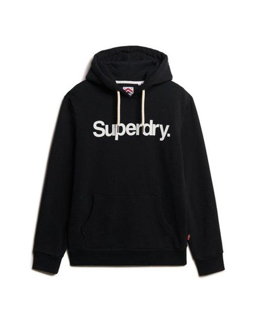 Superdry Black & Co Core Logo Hoodie for men