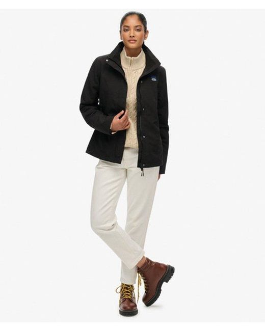 Superdry Black & Co Non Hooded Shell Jacket