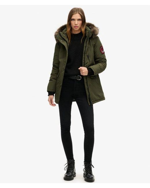 Superdry Black & Co Everest Parka Coat