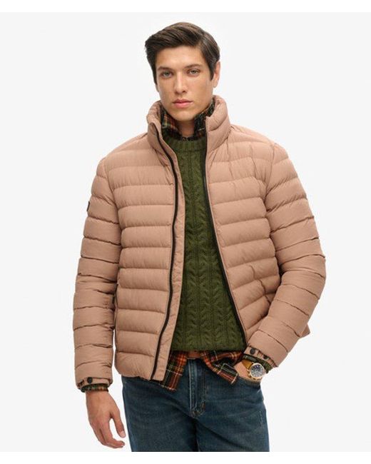 Superdry Natural & Co Fuji Embroidered Padded Jacket for men