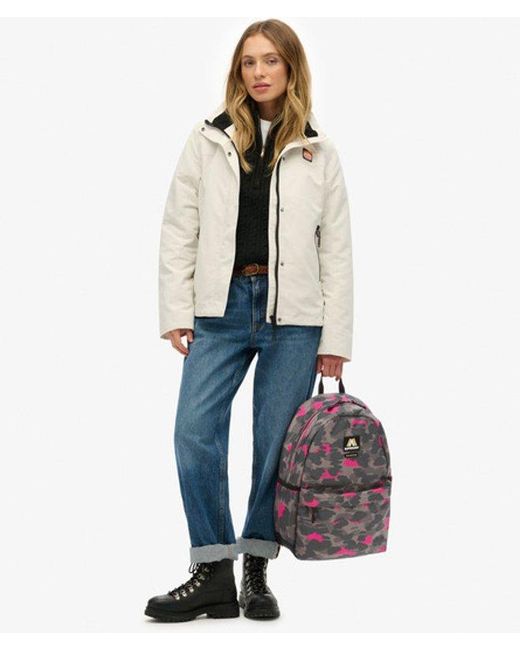 Superdry Gray & Co Classic Patch Montana Backpack