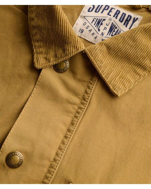 Superdry Brown & Co Cotton Burford Jacket for men