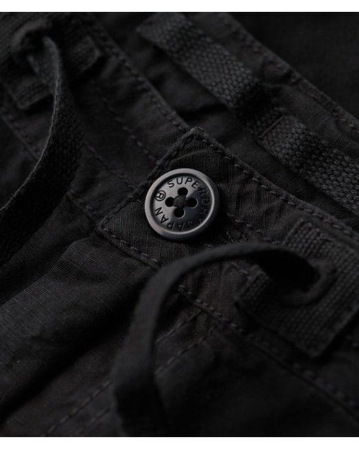Superdry Black & Co Cargo Shorts