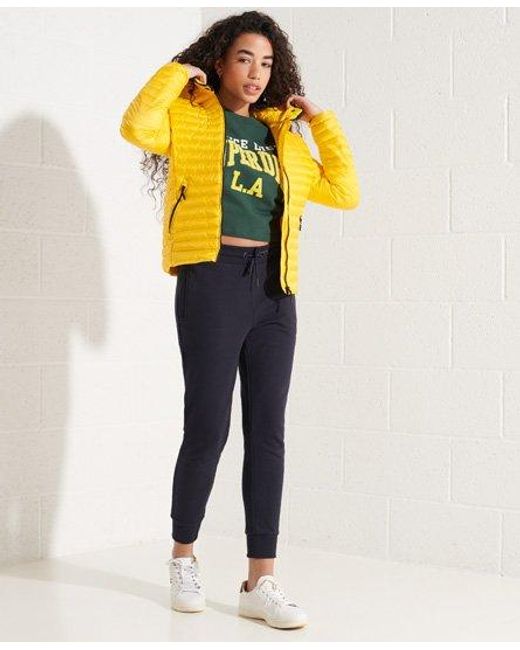 Superdry Yellow Core Down Padded Jacket Nautical