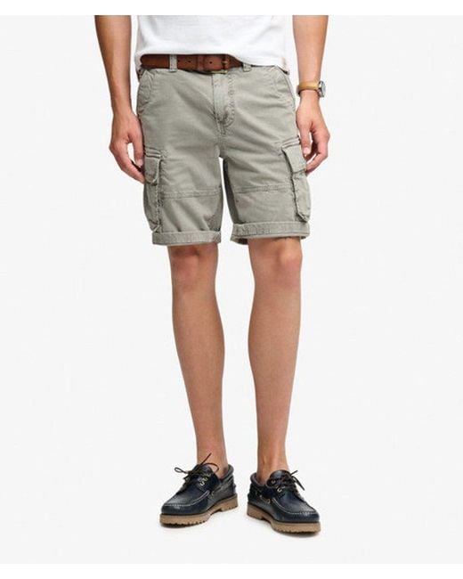 Superdry Core Cargo Shorts in het Gray voor heren