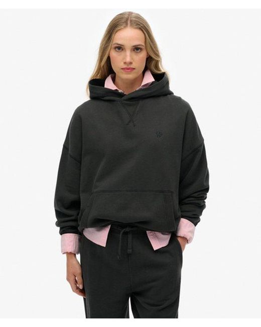 Superdry Black Studios Relaxed Hoodie