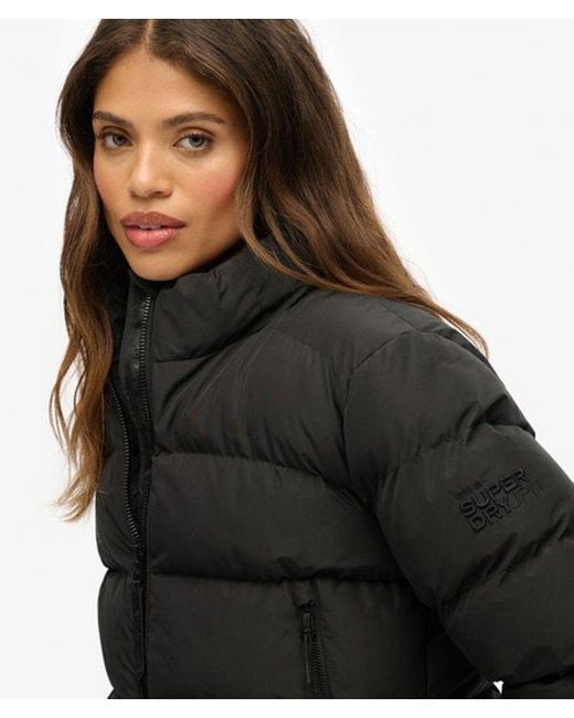 Superdry Black & Co Non Hooded Sports Puffer Jacket