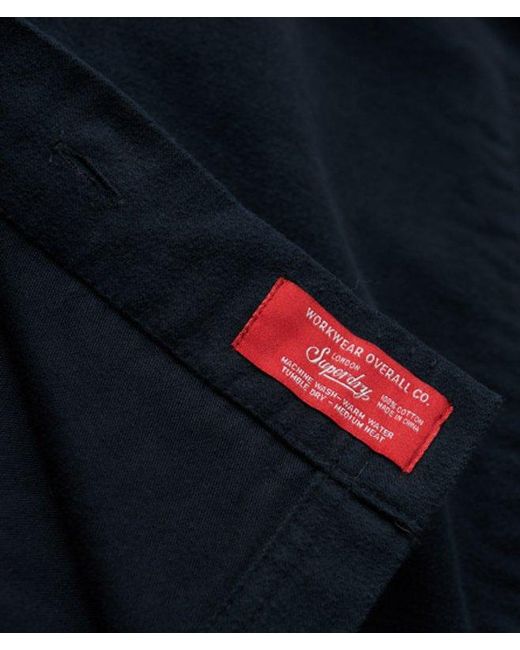 Superdry Blue & Co The Merchant Store - Moleskin Overshirt for men