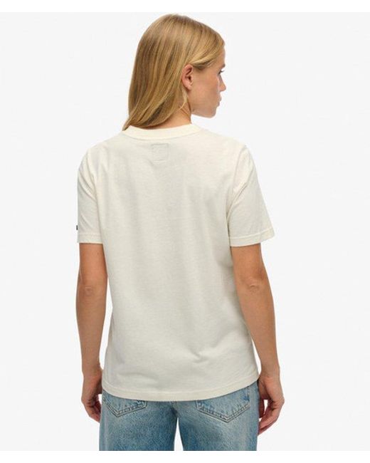Superdry White Super Wings T-shirt