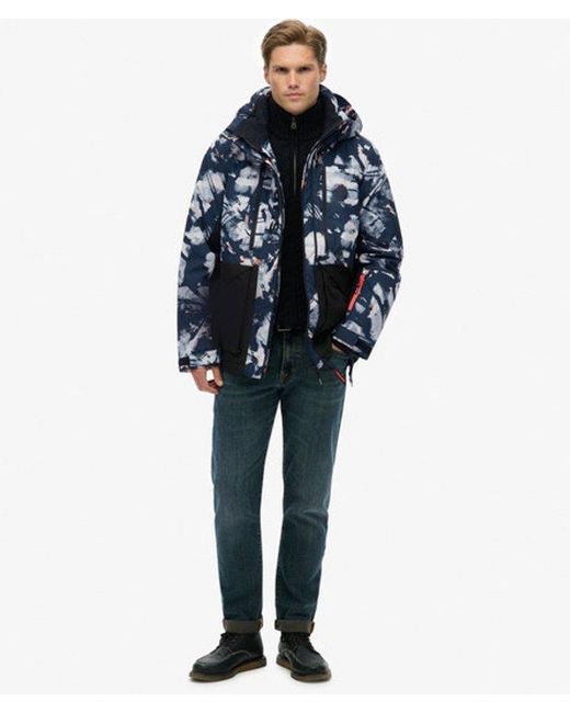 Superdry Blue & Co Ultimate Freestyle Ski Jacket for men