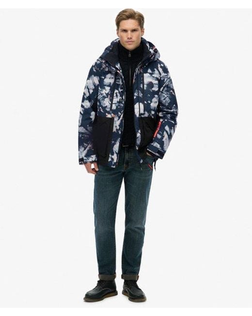 Superdry Blue & Co Ultimate Freestyle Ski Jacket for men