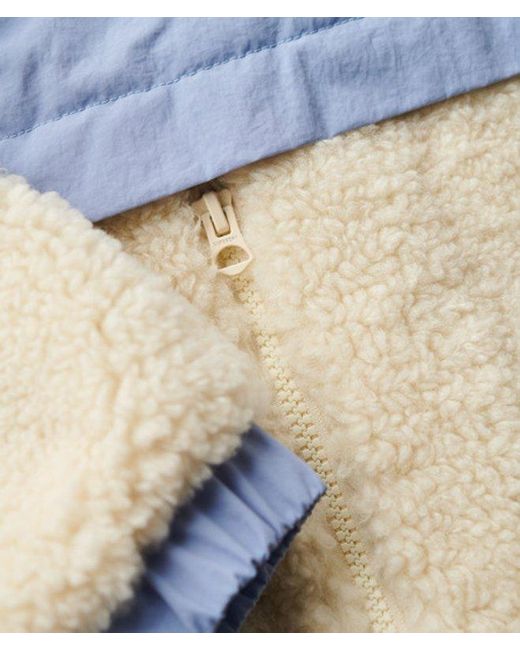 Superdry Blue & Co Hooded Fleece Jacket