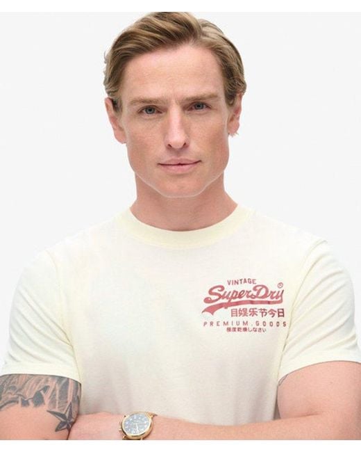Superdry White & Co Tokyo Graphic T-shirt for men