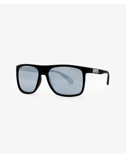 Superdry Blue Square Sports Sunglasses for men