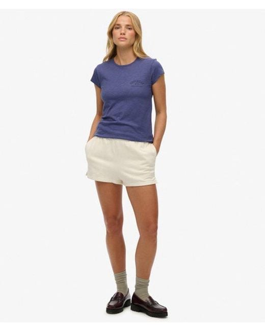 Superdry Blue & Co Athletic Essential Slub T-shirt