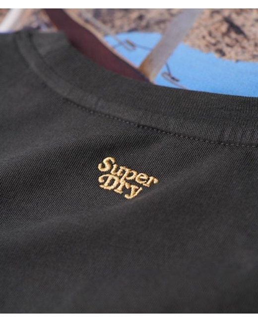 Superdry Blue & Co Sub Print Vest Top