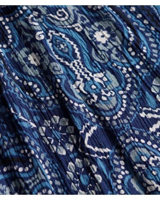 Superdry Blue & Co Cami Maxi Dress