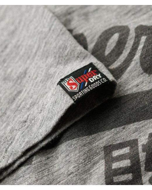 Superdry Gray & Co Classic Vintage Logo T-shirt for men