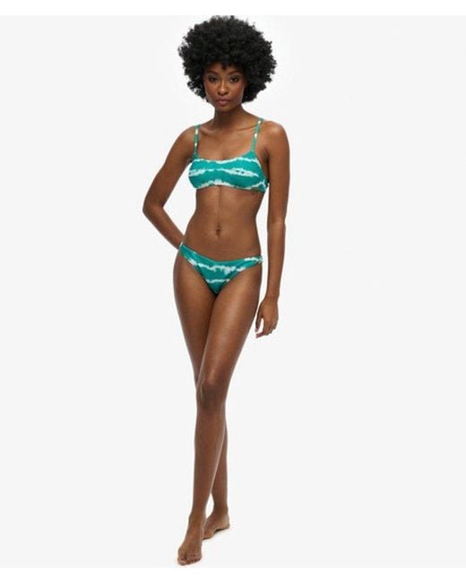 Superdry Pink & Co Tie Dye Recycled Bikini Top
