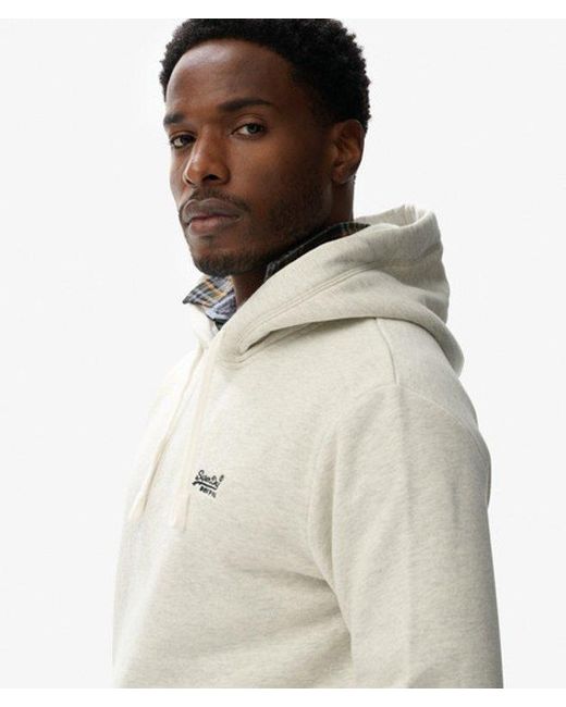 Superdry Natural Essential Logo Classic Hoodie for men