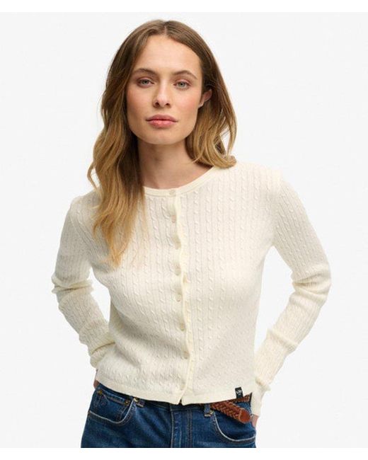 Superdry White & Co Lightweight Essential Cardigan