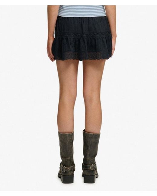 Superdry Blue & Co Ibiza Mini Skirt