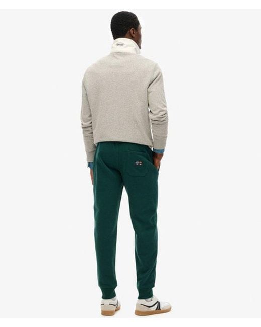 Superdry Green & Co Essential Logo Half Brushed joggers for men