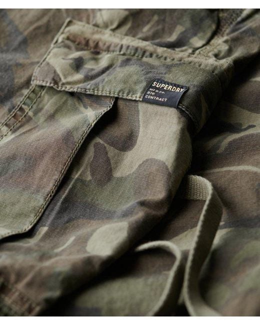 Superdry Green & Co Low Rise Para Cargo Pants