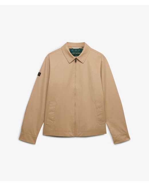Superdry Natural & Co Collared Harrington Jacket for men
