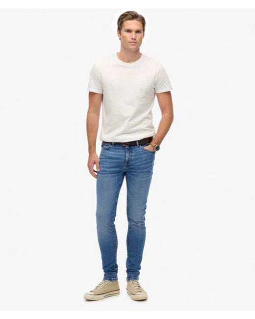 Superdry Blue & Co Vintage Skinny Jeans for men