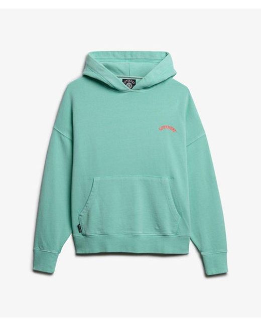 Superdry Green Essential Logo Hoodie