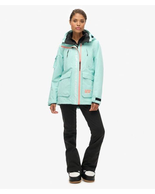 Superdry Green Ski Ultimate Rescue Jacket