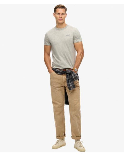 Superdry Gray & Co Essential Logo T-shirt for men