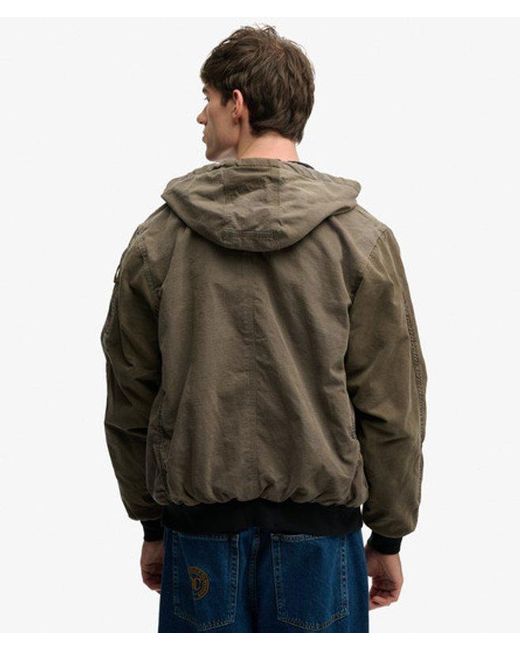 Superdry Gray & Co Carhartt Reworked Hooded Jacket for men