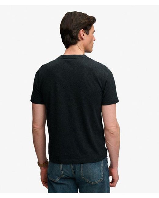 Superdry Black & Co Outdoor Stripe Logo Relaxed T-shirt for men