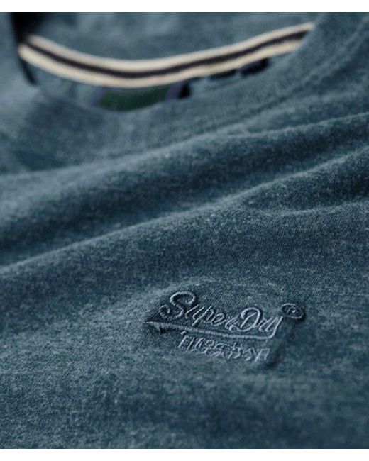 Superdry Blue & Co Essential Logo T-shirt for men