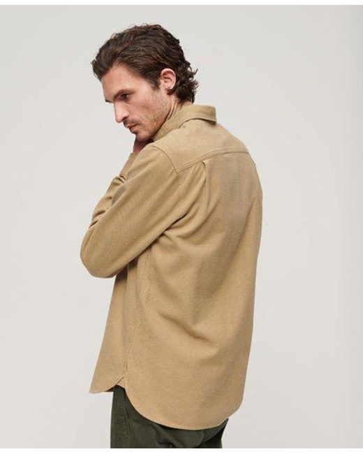 Superdry Natural Trailsman Relaxed Fit Overshirt for men