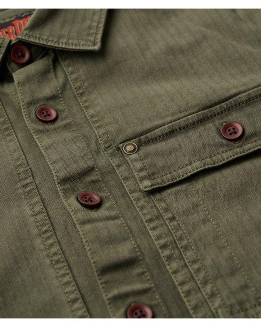Superdry Green & Co The Merchant Store - Utility Overshirt for men