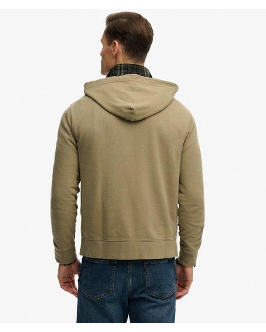 Superdry Green & Co Classic Essential Zip Hoodie for men
