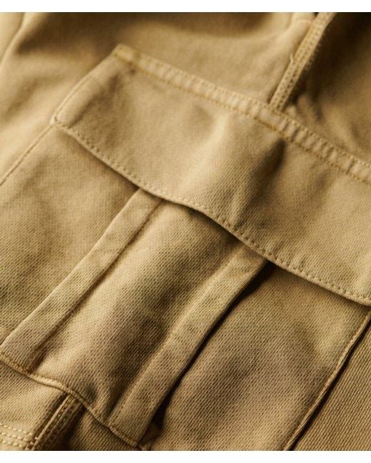 Superdry Natural & Co Classic Contrast Stitch Cargo Shorts for men