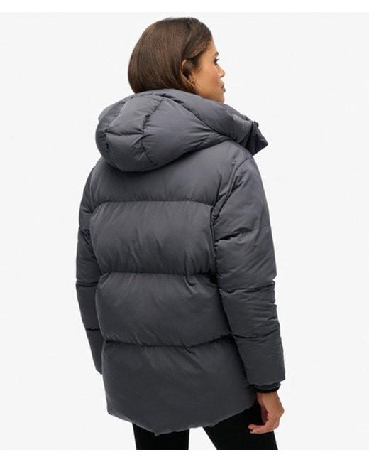 Superdry Black & Co Short Duvet Puffer Jacket